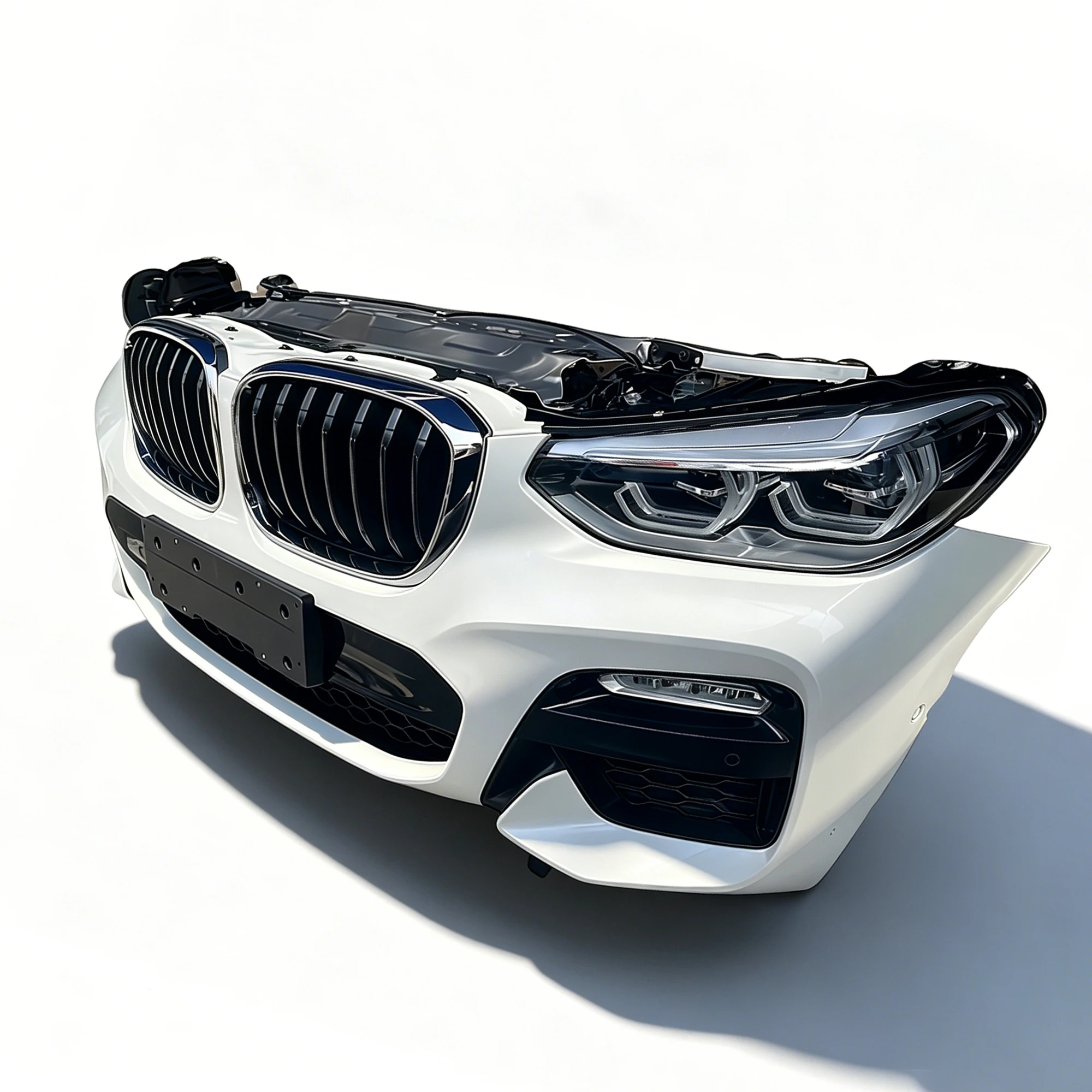 Фото Высококачественный передний бампер в сборе для BMW X3 G01 LCI XDrive25i XDrive28i XDrive30i M Sport 2018-2021 годов, идеальная совместимость №3