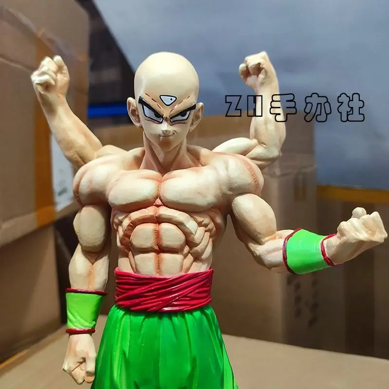 Фото Аниме Фигурка тяньшань, 32 см, Драгон, с шариками Z, экшн-фигурка DBZ GK, четыре демона, кулак, статуя, модель, кукла, игрушка для детей, подарок №3