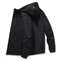 mens hooded jacket casual windbreaker fashionable street clothes spring and autumn 2022 fashion jacket men