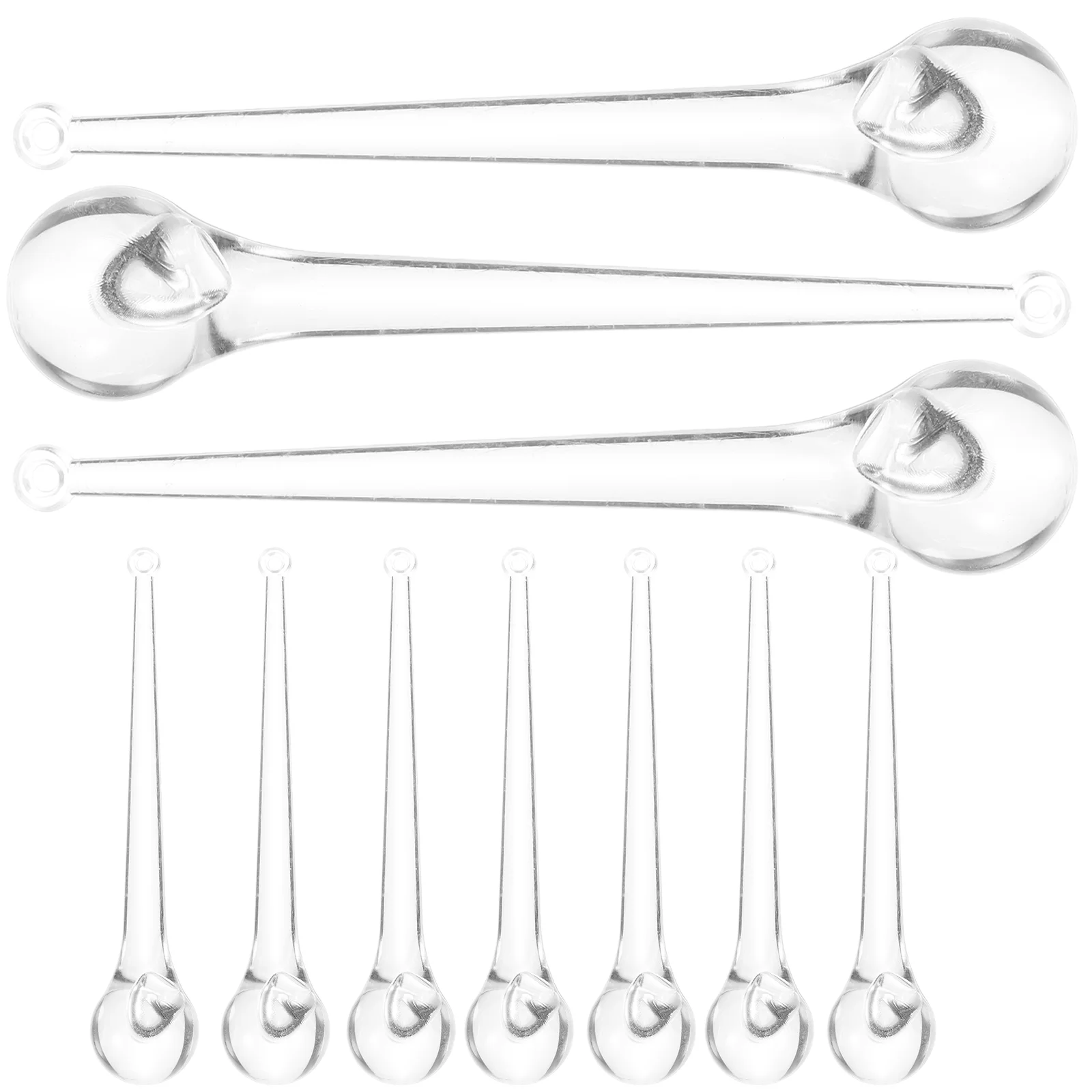 10 шт. декоративные украшения прозрачная подвеска в виде птицы подвесное