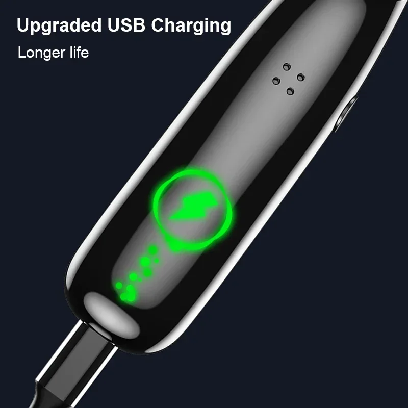 Фото Тестер алкоголя, высокоточный алкотестер, USB перезаряжаемый бесконтактный профессиональный автомобильный портативный детектор алкоголя №5