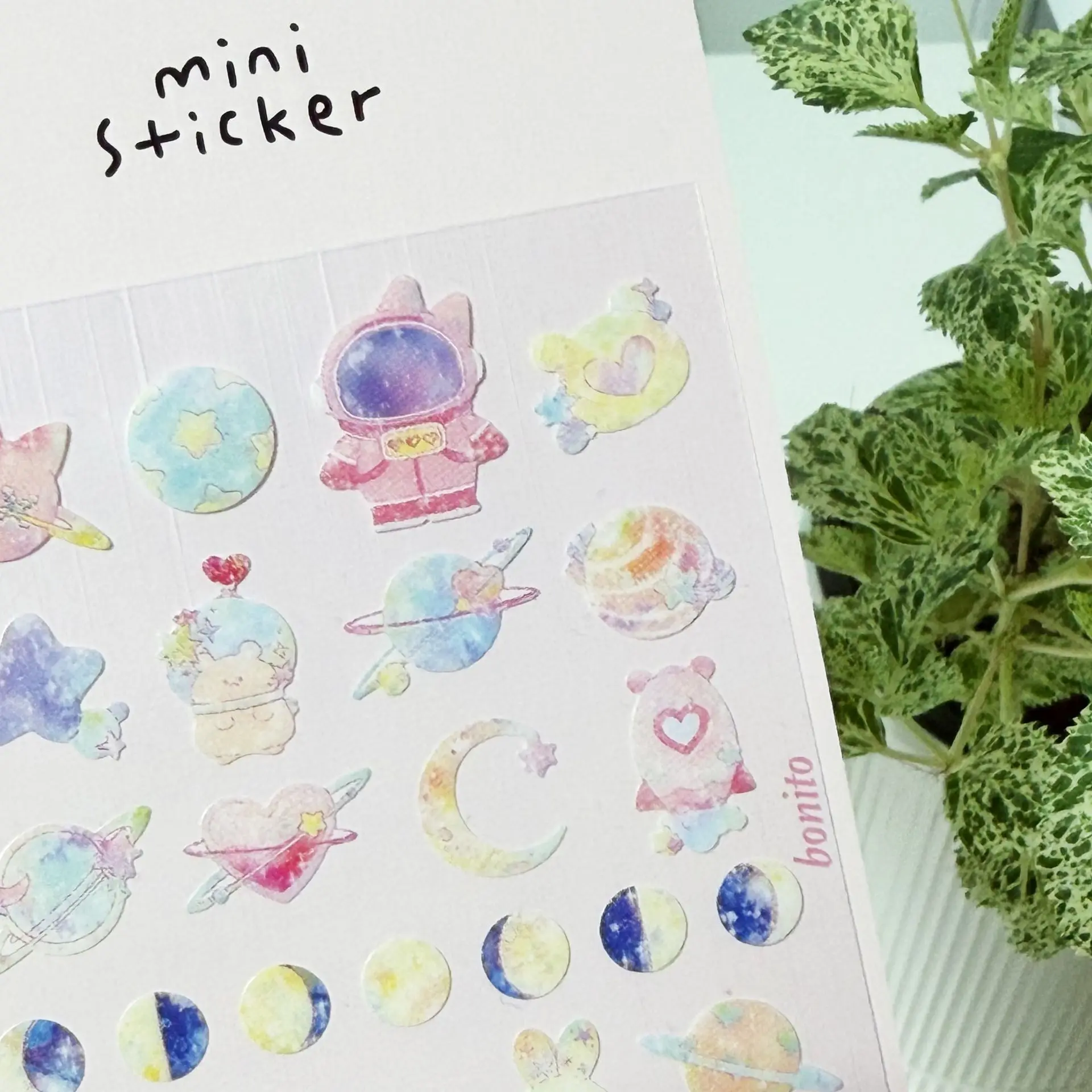 Корейские стикеры BONITO Cute Mini Series с рисунками еды, улыбающихся лиц и кофейных чашек для скрапбукинга, тематические наклейки, материалы для рукоделия DIY (art.: 3920dae6724c4) - 3920dae6724c4