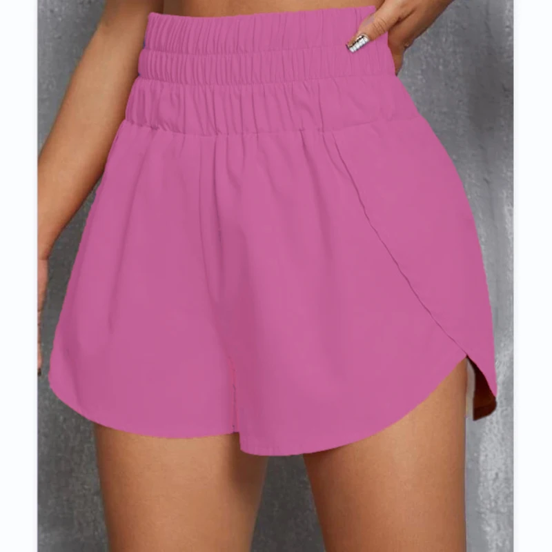 Summer Simple Shorts Women Cozy Casual Shorts Home Yoga Beach Pants Female Sports Shorts Indoor Outdoor Wide Leg Bottoms 2023