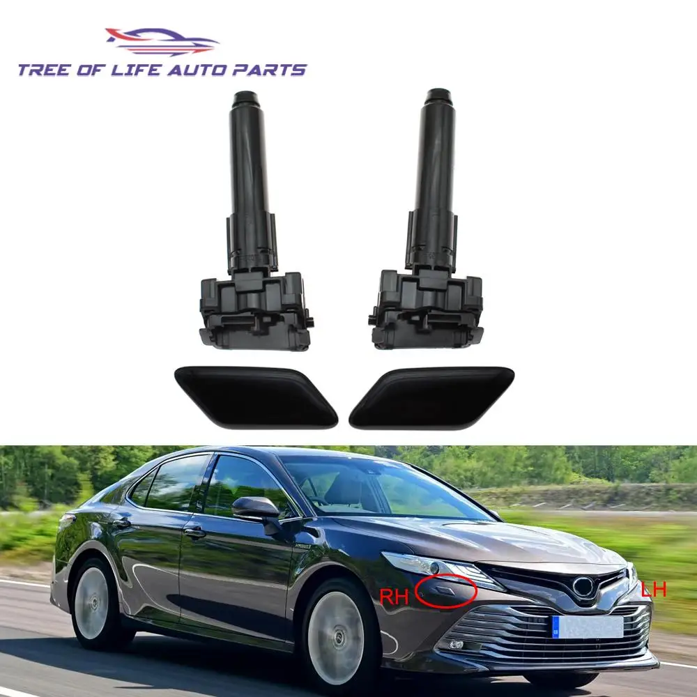 Насадка для мойки передней фары Toyota Camry 2018 2019 распылительный насос очистки +
