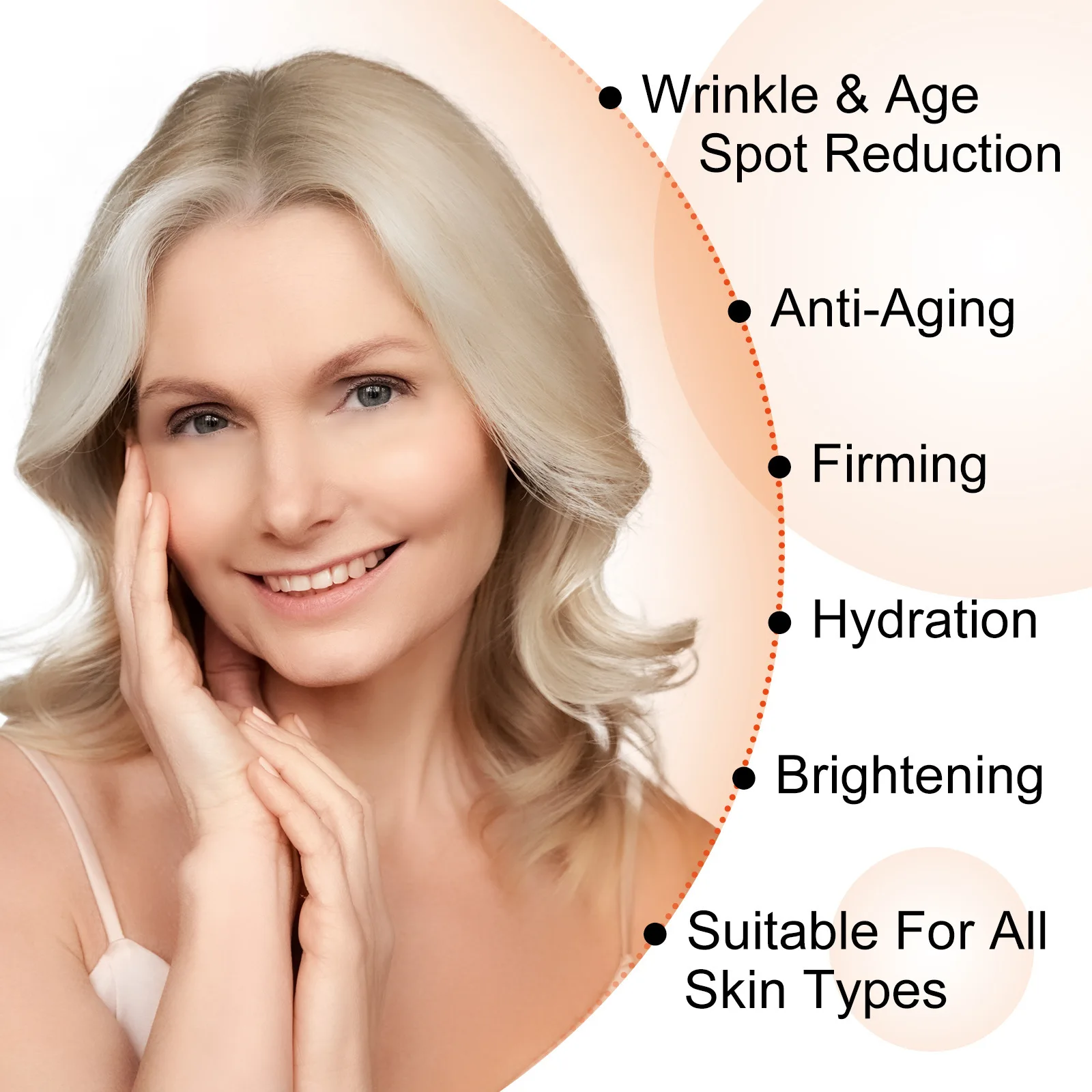 elska esencja przeciwzmarszczkowa zanika drobna linia usuń stóp wrony środek do usuwania zmarszczek na czole Lift ujędrniający niacynamid