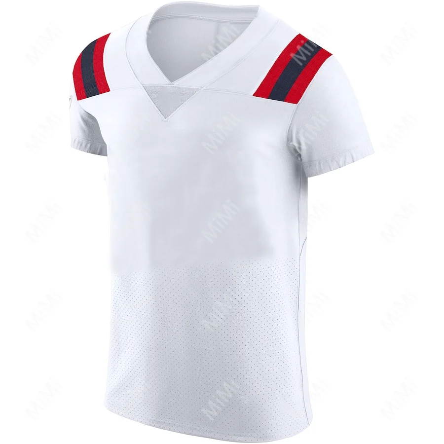 

Men American Football New England Jersey Mac Jones Tom Brady Rob Gronkowski Matthew Judon Cam Newton Edelman Vapor Elite T-Shirt