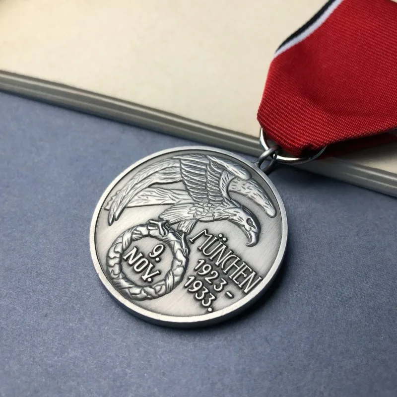 

Металлическая копия медали немецкий орел NOV Blood Seal