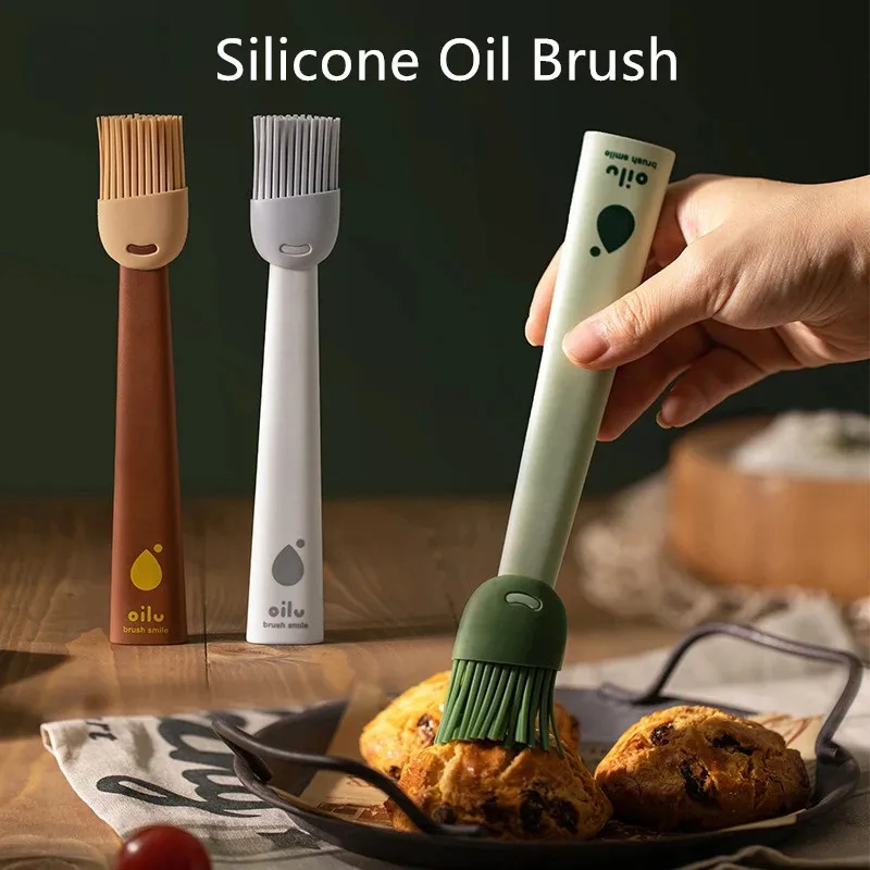 

Silicone BBQ Oil Brush Basting Brush DIY Cake Bread Butter Baking Brushes Kitchen Cooking Barbecue Accessories BBQ Tools