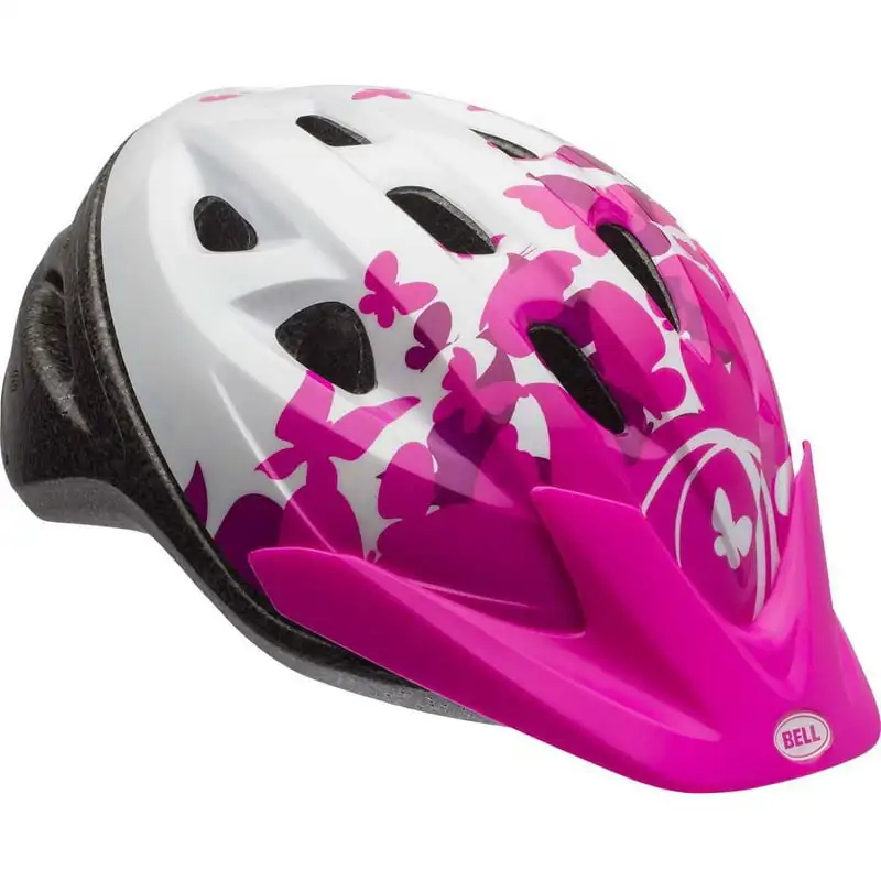 

Flutter Bike Helmet, Pink/White, Child 5+ (52-56cm) Casco bicicleta mtb abu Bike helmet Bike helmet for men Cycling helmet Helme
