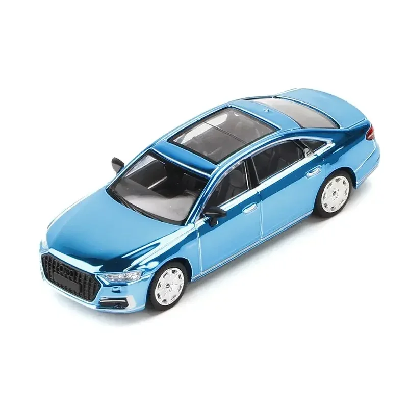 JKM 1:64 Audi A8L Horch Car Модель из сплава Имитационная модель автомобиля A8 Покрытие