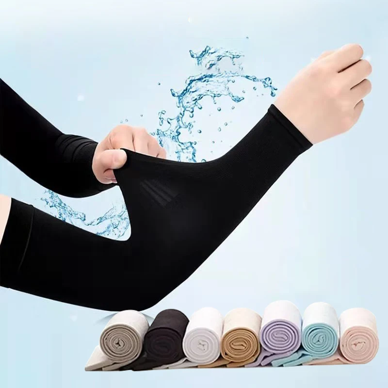 Cool Cycling Sleeve Sport Cooling Arm Sleeves Anti-sunburn Sunscreen Uv Sports Safety Fitness Body Building Entertainment