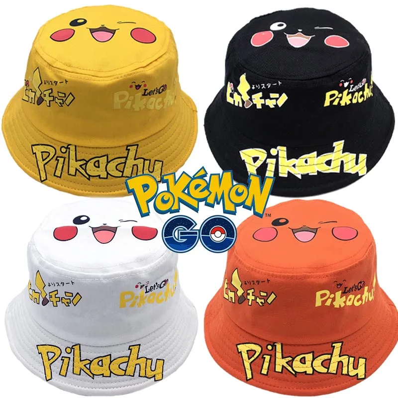 

Cartoon Pokemon Hat Anime Pikachu Jenny Turtle Funny Modeling Cap Kids Leisure Outdoor Sun Hat Cosplay Prop Children's Gifts