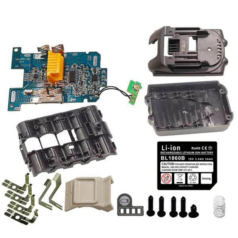 

Высококачественный комплект чехлов BMS для батареи Makita 18 в BL1830 BL1820 BL1815 BL1860B LXT