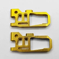 2 pcs rc car front lower swing arm accessories replacement fit for mini z buggy rc car spare parts metal
