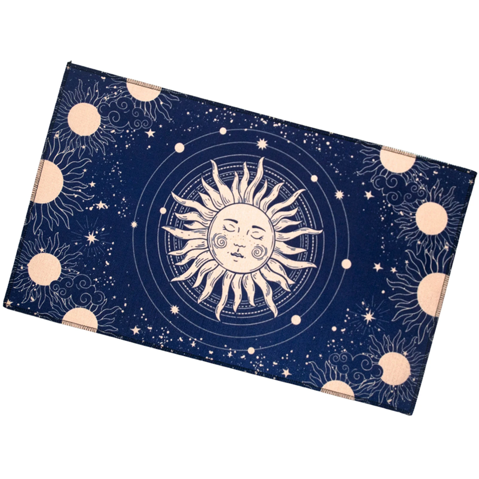 

Скатерть Tarot, прямоугольная, с рисунком загара и звезд, украшение для стола, гадания, астрологический гобелен