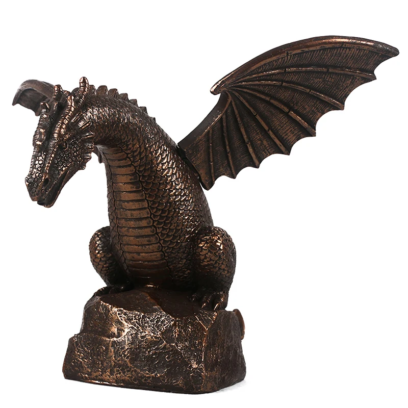 

Fountain Dragon Fountain Decoration Artwork Resin Waterscape Sculpture Home Decoration Garden Ornaments