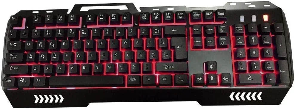 

Multimidia Gamer Fusion c/ 19 teclas anti-ghosting e Led USB TC204 teclado mecânico gamer