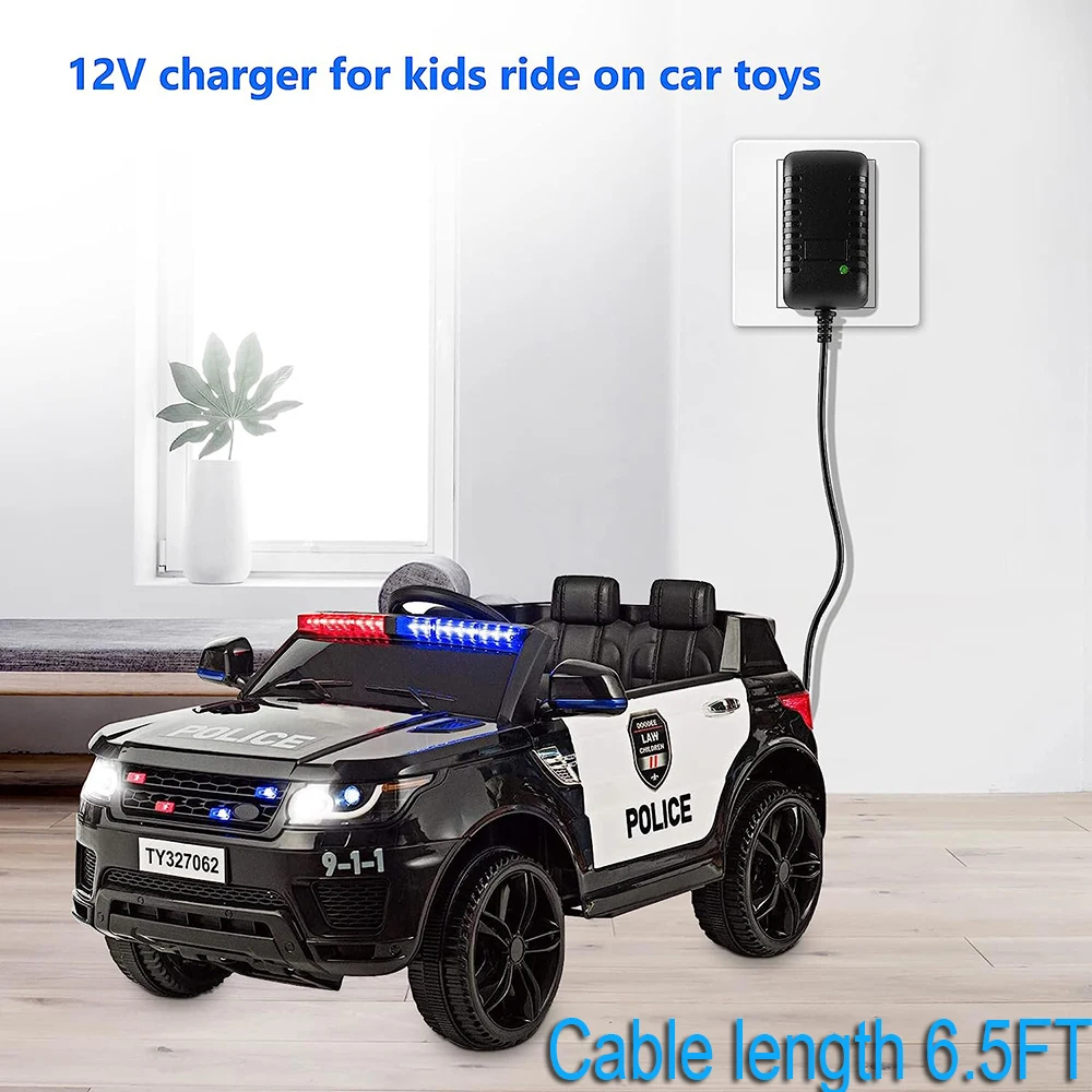 12 Volt 1A Battery Charger for Ride On Toys Kids Car Best Ch