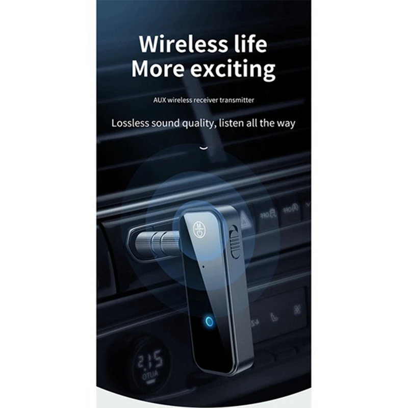 Bluetooth 5 0 автомобильный передатчик приемник с EDR 3 мм аудио адаптер и для