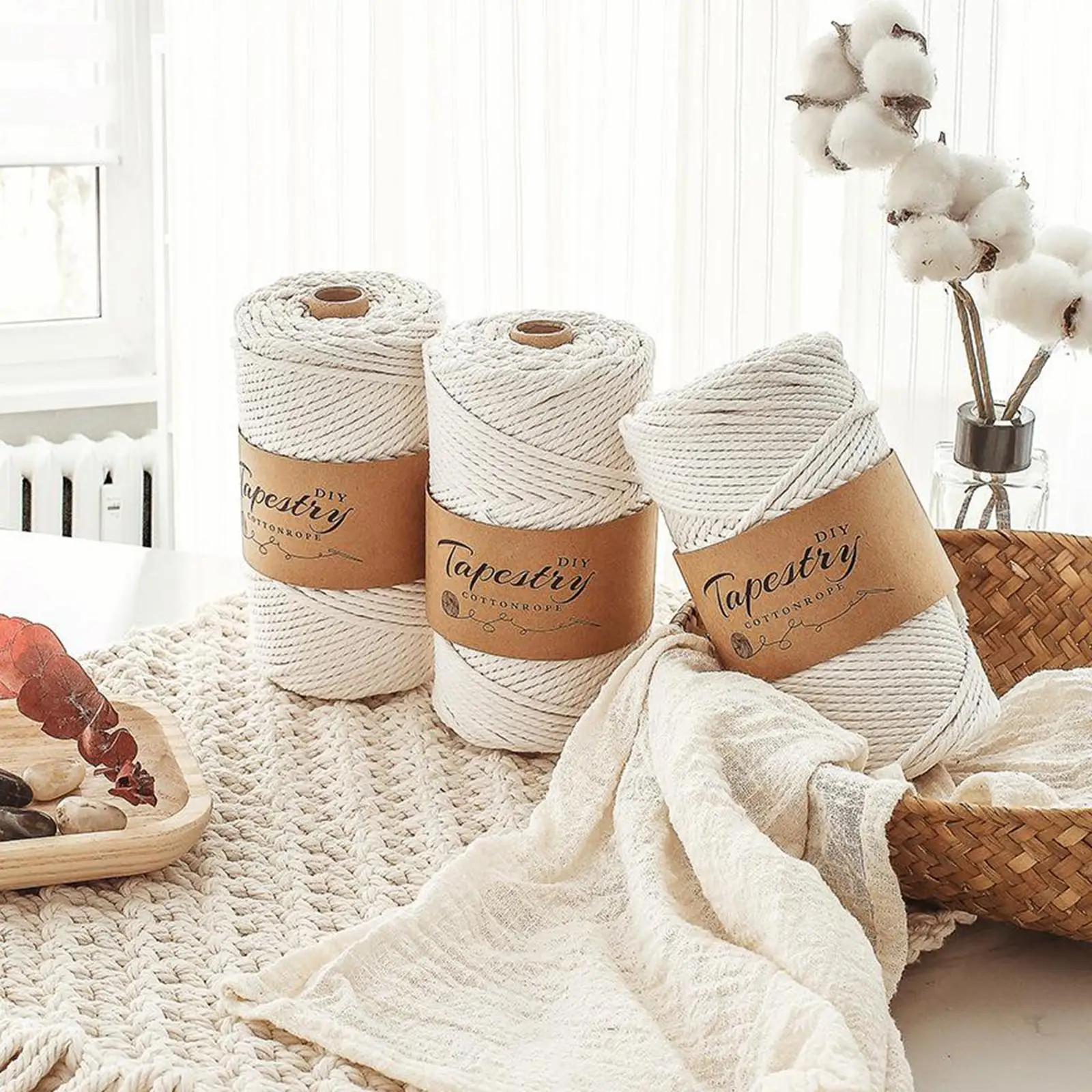 Рисунок 3 - 3х хлопковый витой шнур «сделай сам»