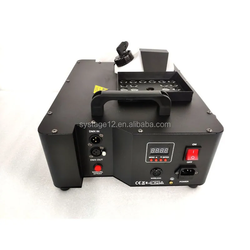

rgb 24 colorful led smoke stage machine for show