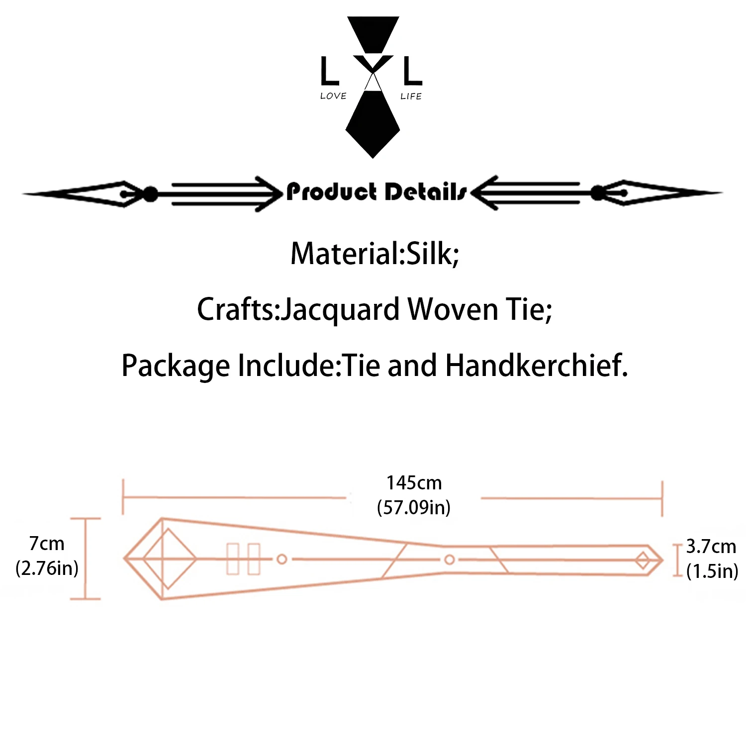 Рисунок 3 - Новый дизайнерский галстук LYL