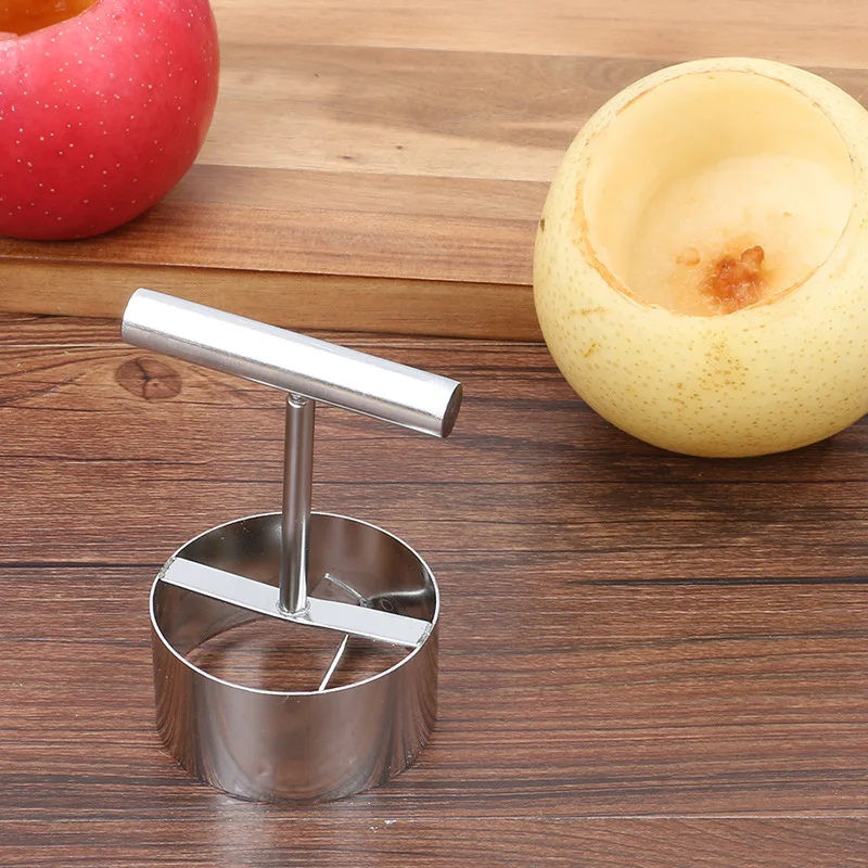 

304 Stainless Steel Apple Pear Corer Convenient for Stewed Rock Sugar Pear Tool Durable Home Kitchen Gaggets