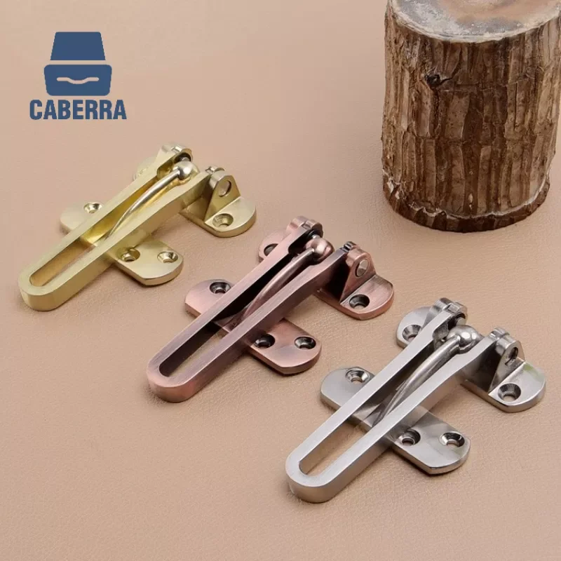 

Insurance Door Bolt Home Anti-theft Room Door Bar Door Buckle Lock Chain Stainless Safety Bedroom Kids Hotel Anti-lock Buckle