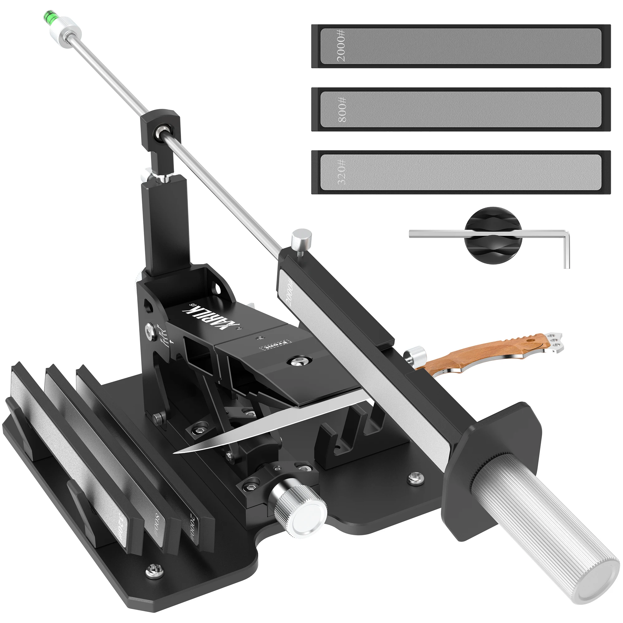 

Модернизированная система точной заточки ножей XARILK PRO 2 поколения, сверхмощная | Алюминиевый Профессиональный инструмент для заточки ножей с бриллиантами