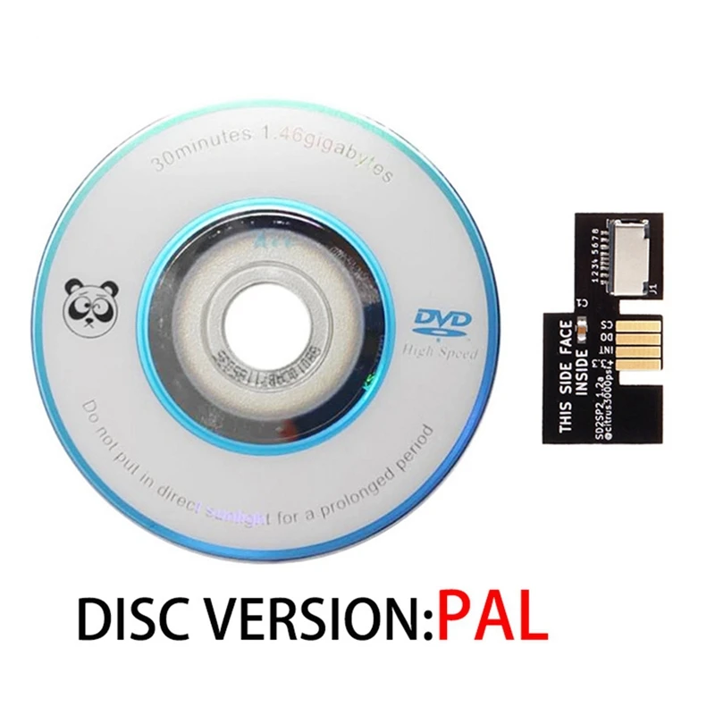 

Адаптер SD2SP2, запасной кардридер TF + Швейцарский диск загрузки, мини-CD для Nintend Gamecube NGC NTSC