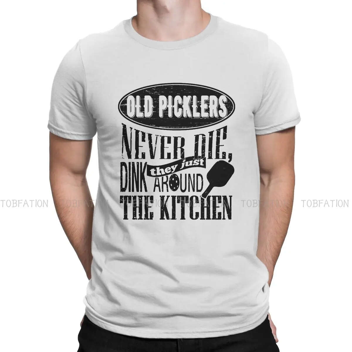 

Word Harajuku TShirt Funny Pickleball Movement Sports Equipment Printing Tops Comfortable T Shirt Men Short Sleeve Unique Idea