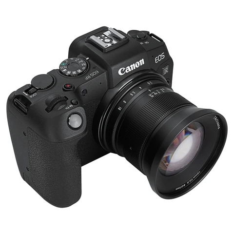 Широкоугольный объектив 7artisans 12 мм f2.8 Mark II APS-C MF Для беззеркальных камер Canon EOS-M /Sony E /Fuji X /M43 /Nikon Z /Canon