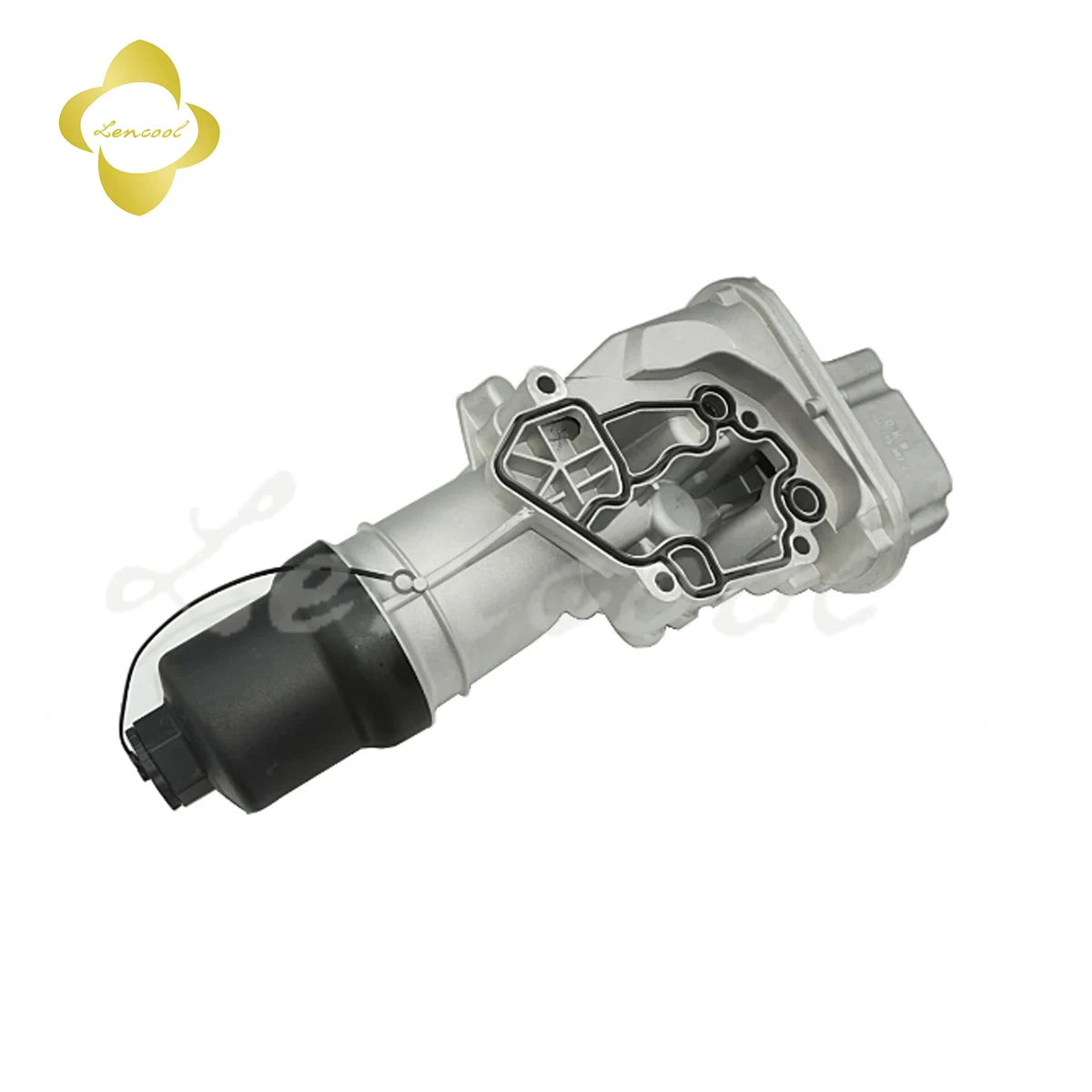 Новый обновленный алюминиевый масляный фильтр в сборе для Audi A3 A4 TT VW Golf EOS 2.0L Passat B6