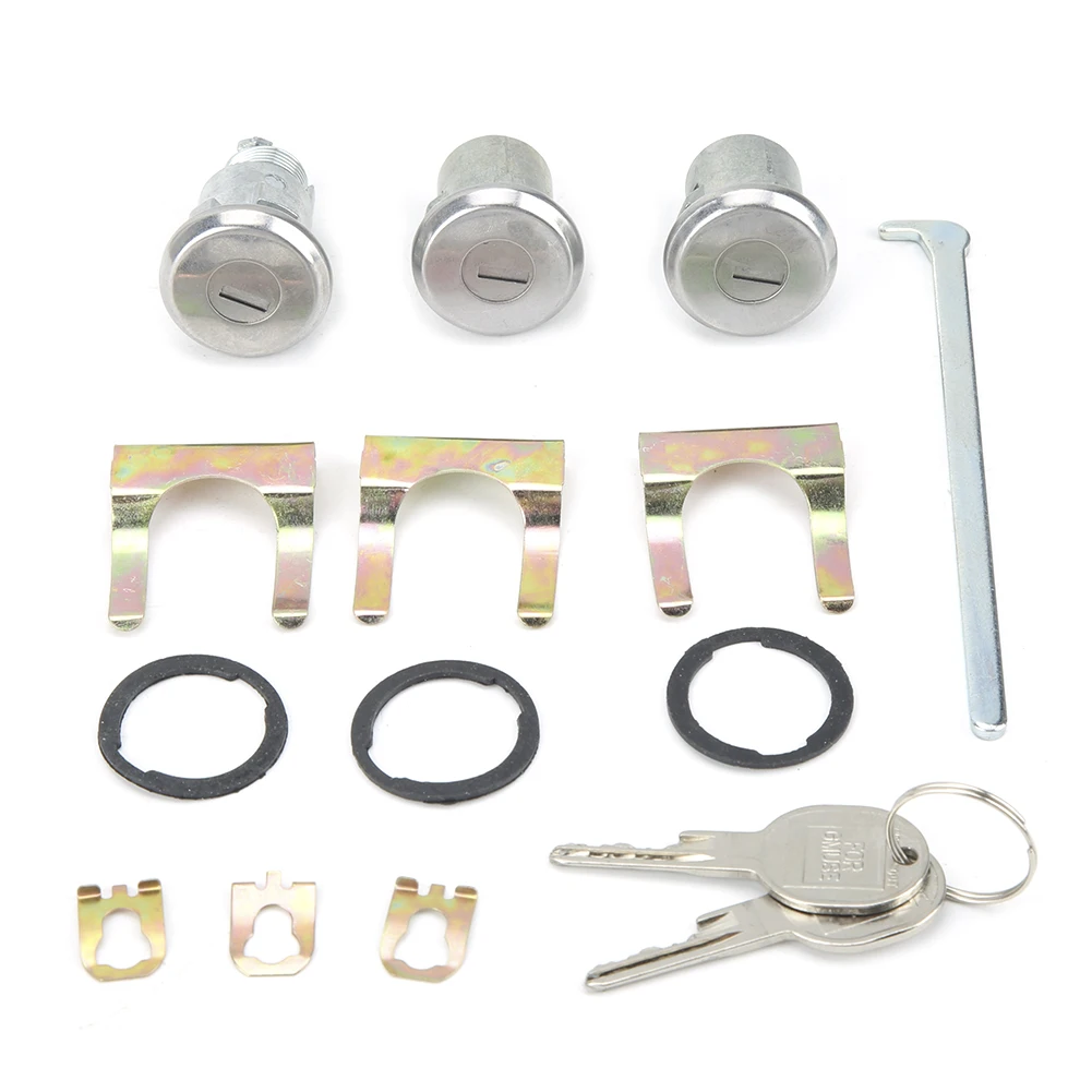 

Door Lock Cylinder and Key Fits for Chevrolet Camaro 654394765282 Door Lock Cylinder