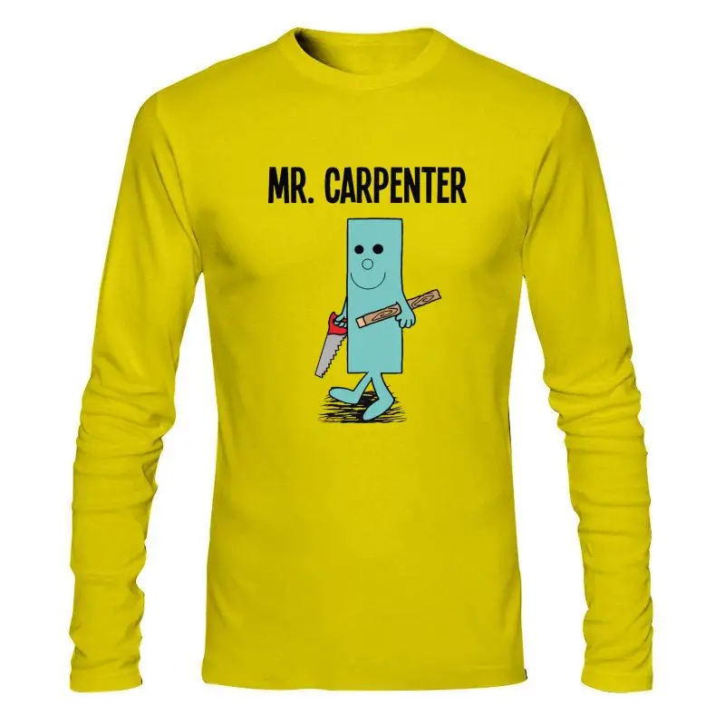 

Мужская одежда, новинка, Мужская Футболка Mr плотника, подарок на Рождество, День отца, день рождения, плотничность