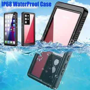 ip68 waterproof case for samsung galaxy s22 s21 ultra fe s20 plus s10 s9 s8 note 20 ultra note10 a51 a52 diving swim cover free global shipping