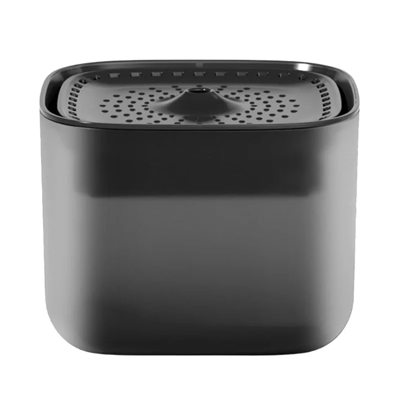 

3L Cat Water Fountain Filter USB Cats Water Fountain Pump Electric Mute Water Drinking Dispenser Black-Grey