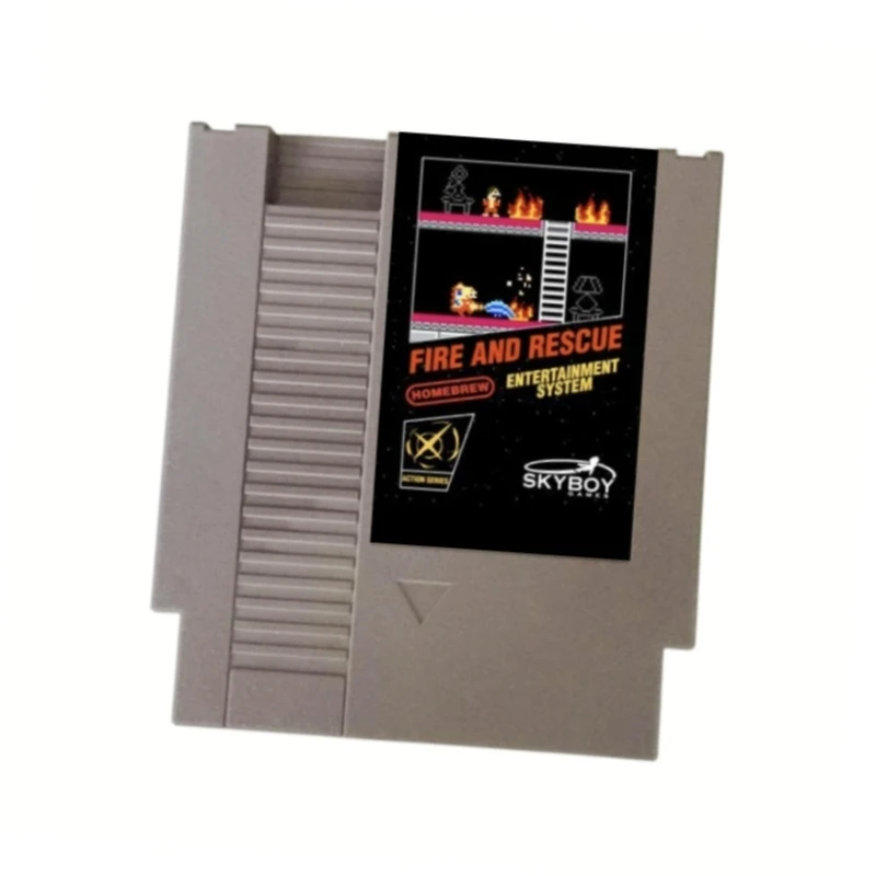 

Fire and Rescue Game Cartridge for NES Console 72Pins Video Game Card
