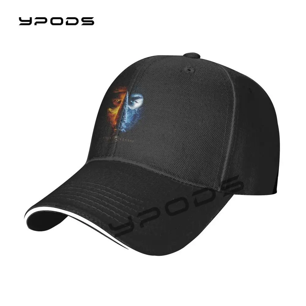 

Men's Bomber Hats Mortal Kombat Sub-Zero Scorpion For Men's Women's Hat Baseball Snapback Cap Trucker Hat Casquette Homme