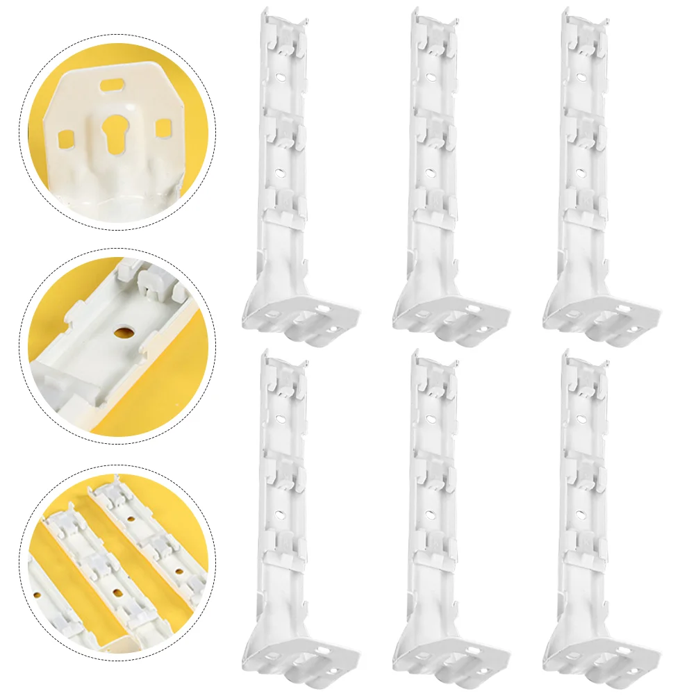 

Metal Installation Code Bracket Wall Mount Window Curtains Hotel Track Mounting Supply