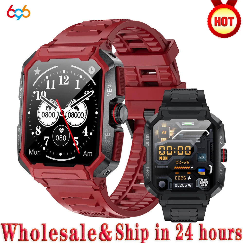 

Смарт-часы AK47 мужские, 1,85 дюйма, 400 мА ч