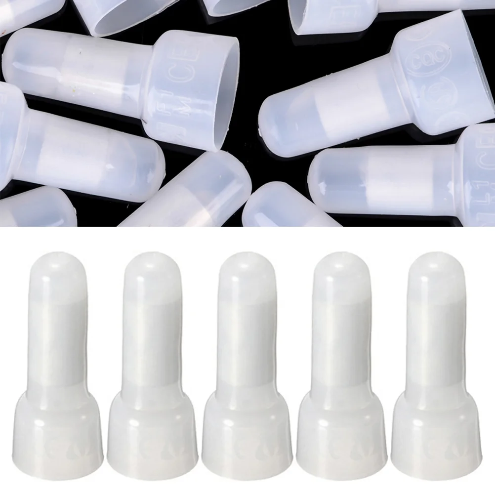 

100 Pcs Insulation Wire Terminals Electric Lighting Caps Connectors Screw Joint