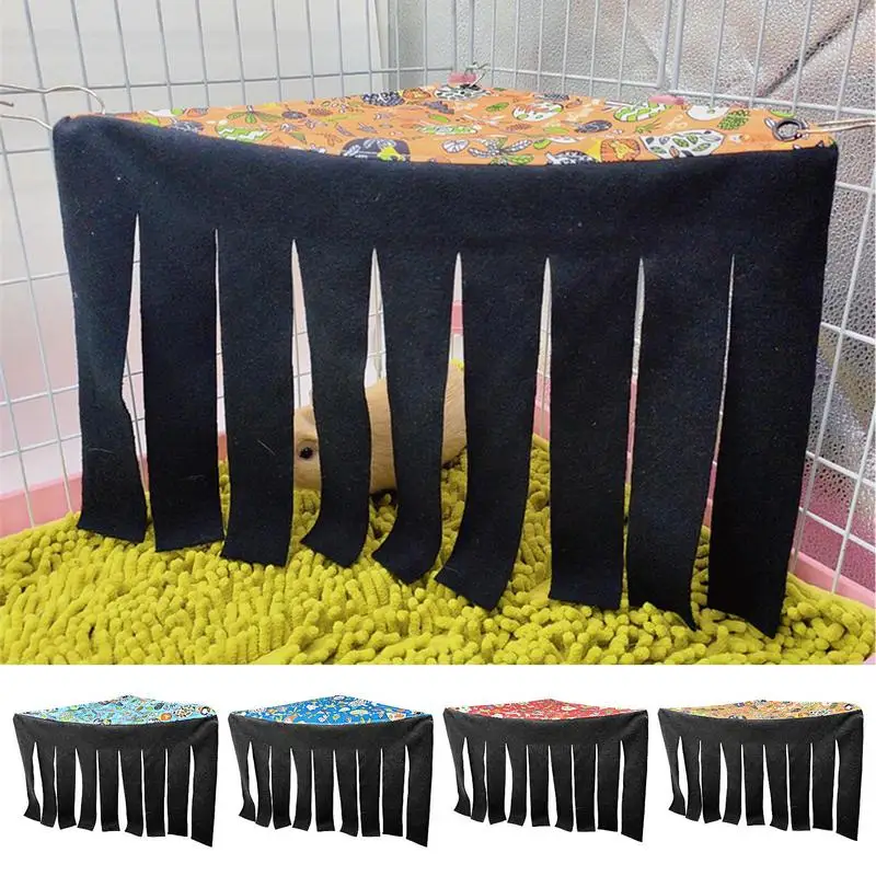 

Guinea Pig Hideout Fleece Hammock Pet Hideout Cage Accessories Hamster Tent Nest Bed For Guinea Pig Chinchilla Hedgehog Rabbit