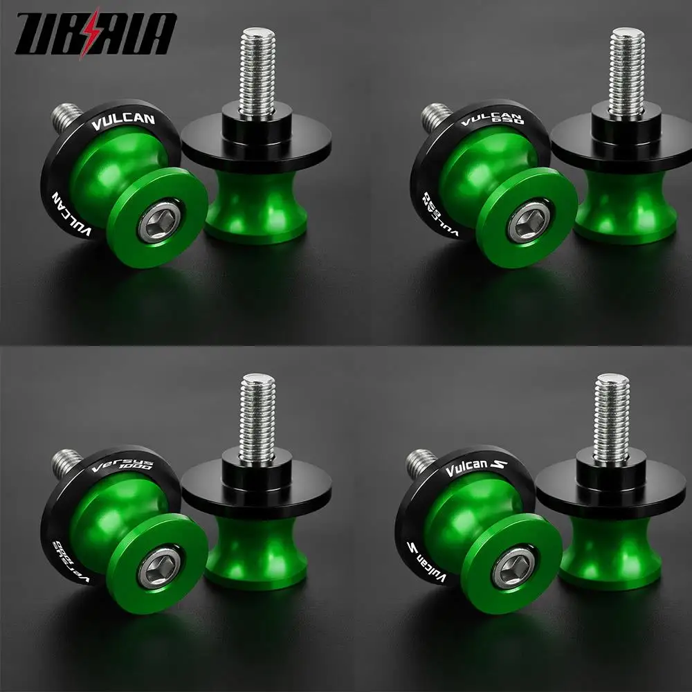 

M8/M10 Swingarm Spools Rear Stand Screws Sliders CNC Motorcycle For KAWASAKI VULCANS VULCAN 650 VULCAN VERSY1000 VERSY650