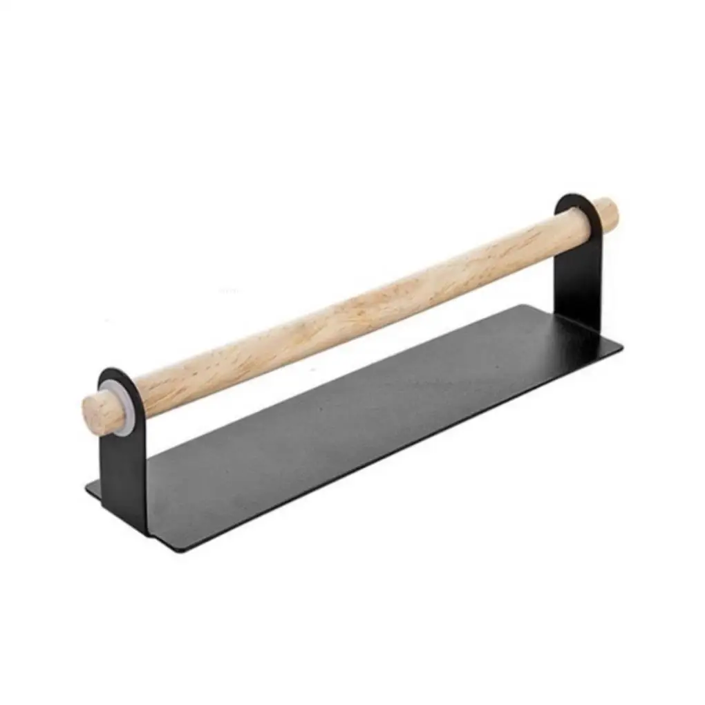 

Kitchen Self-adhesive Accessories Under Cabinet Paper Roll Rack Towel Holder Tissue Hanger Storage Rack 1pcs
