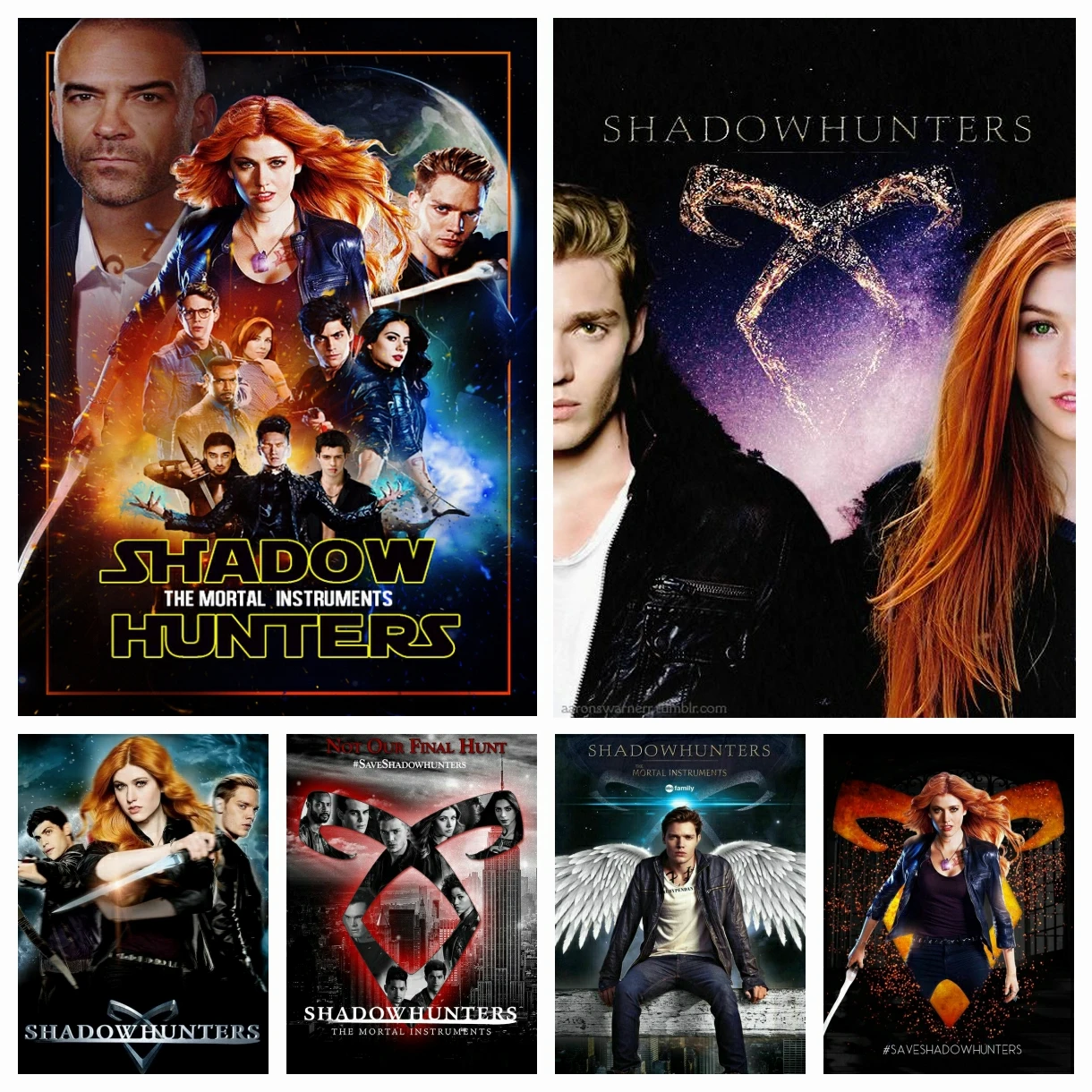 Алмазная живопись Shadowhunters 5D «сделай сам», мозаика, инструменты в стиле мосталя, ТВ-сериал, вышивка, картина, вышивка крестиком, домашний декор
