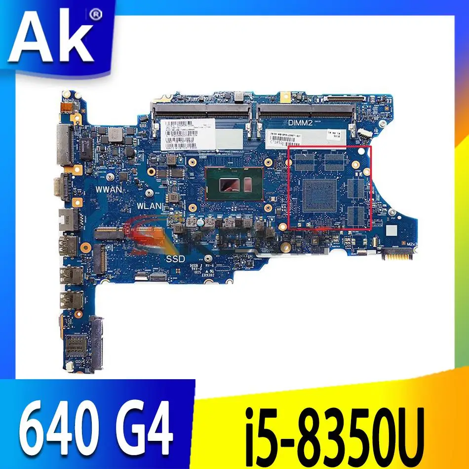 

L09569-601 6050A2930101-MB-A01 For HP PROBOOK 640 G4 650 G4 Laptop Motherboard L09569-001 With i5-8350U CPU 100% Testing Working