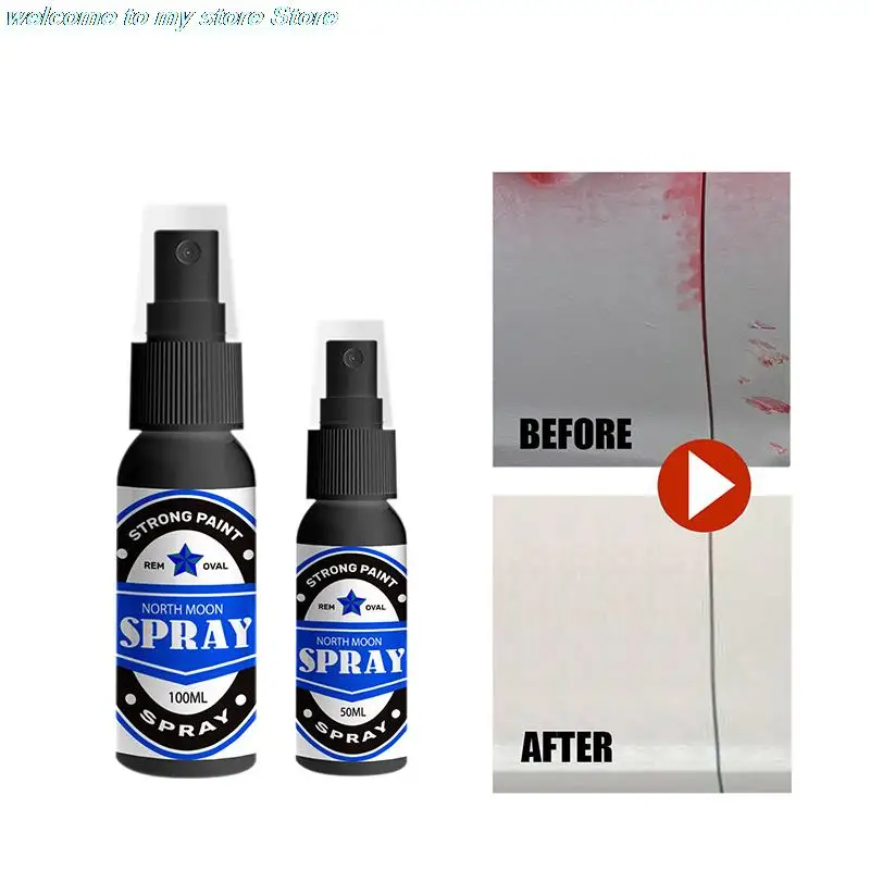 

50/100ML Strong Graffiti Stripper Spray Fast-acting Metal Paint Stripper Spray On Multiple Surfaces For Car Vehicles Furniture
