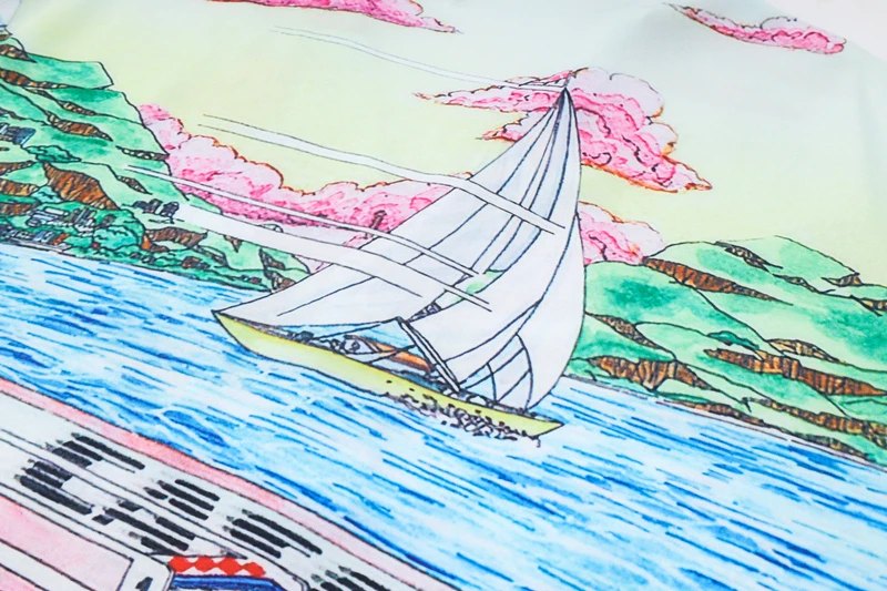 Multi Versions Pattern Print CASABLANCA Shorts Shirts Set Men Women Hip Hop Hawaii Beach Seaside Holiday Casual Shortpant Suit