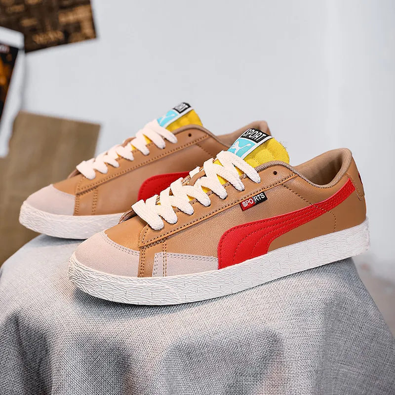 

Spring Autumn Outdoor Classic Men's Sneakers Skateboarding Shoes Low-cut White Unisex Brand Sneakers Women Skate Shoes Trainers